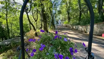 particolare pozzo villa sargiano fiore